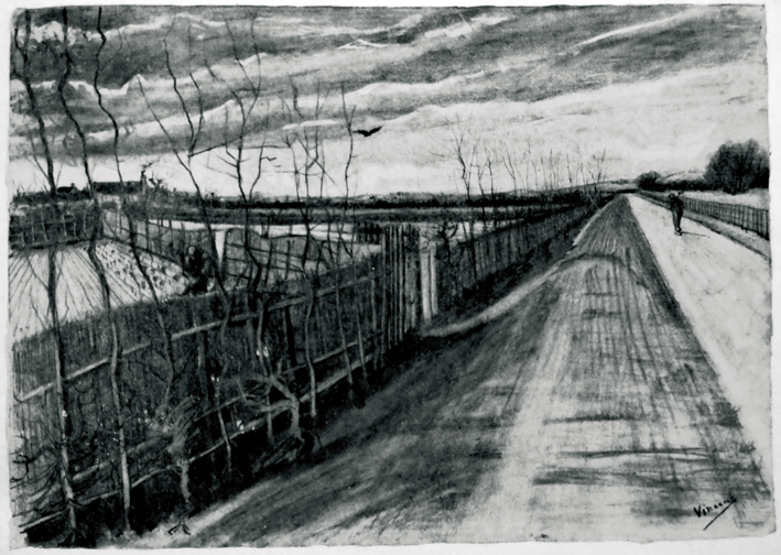  文森特·威廉·梵高  Vincent Willen Van Gogh —— 素描线稿 (8)